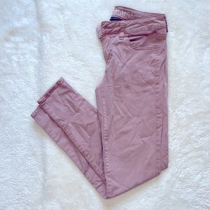 AE Super Stretch Jegging - Pink Size 4